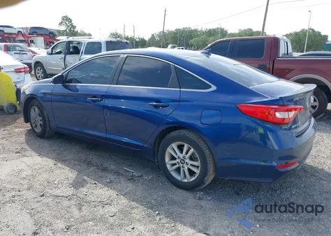 2015 Hyundai Sonata Se from USA, damaged, VIN 5NPE24AFXFH033884